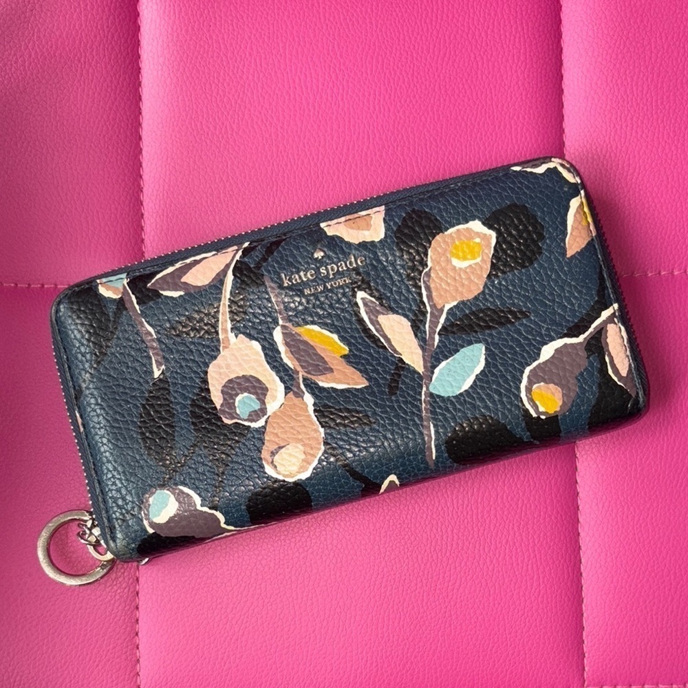 Kate Spade Briar Lane Paper Floral Rose Wallet